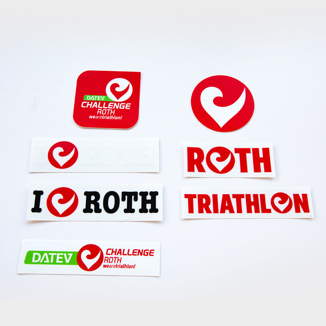 Sticker / Aufkleber Roth