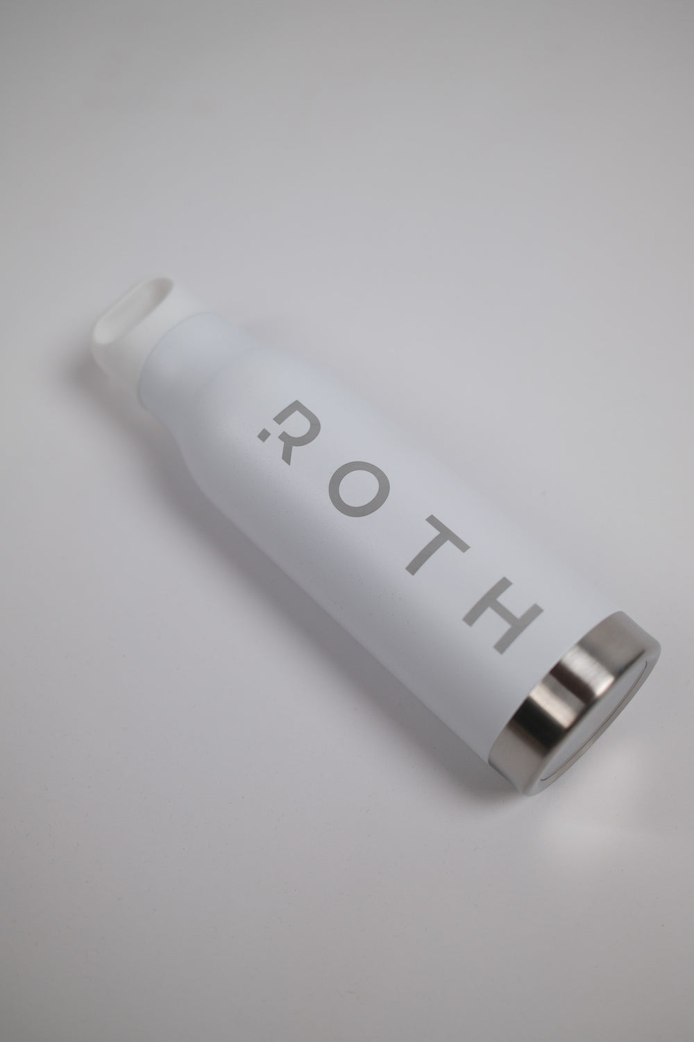 Roth Edelstahlflasche weiß