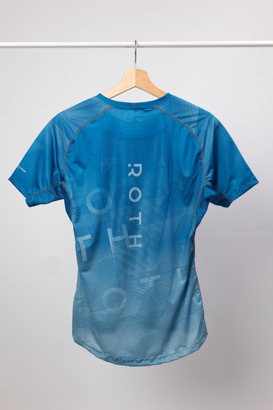 Surpas x ROTH Pace Shirt Unisex blau gestreift