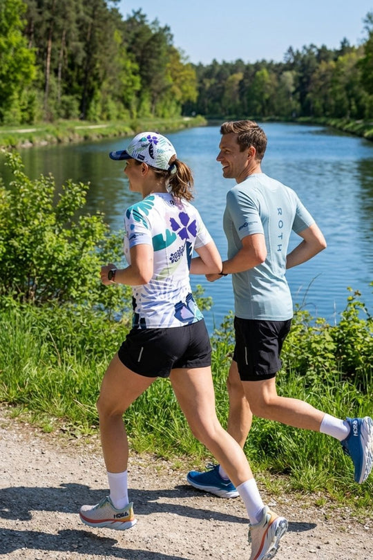 Surpas Pace Laufshirt Tropical Leaf Wmn - Limited Edition