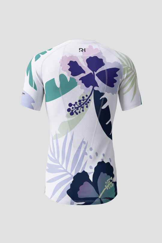 Surpas Pace Laufshirt Tropical Leaf Wmn - Limited Edition