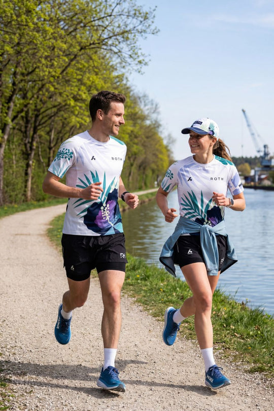 Surpas Pace Laufshirt Tropical Leaf - Limited Edition