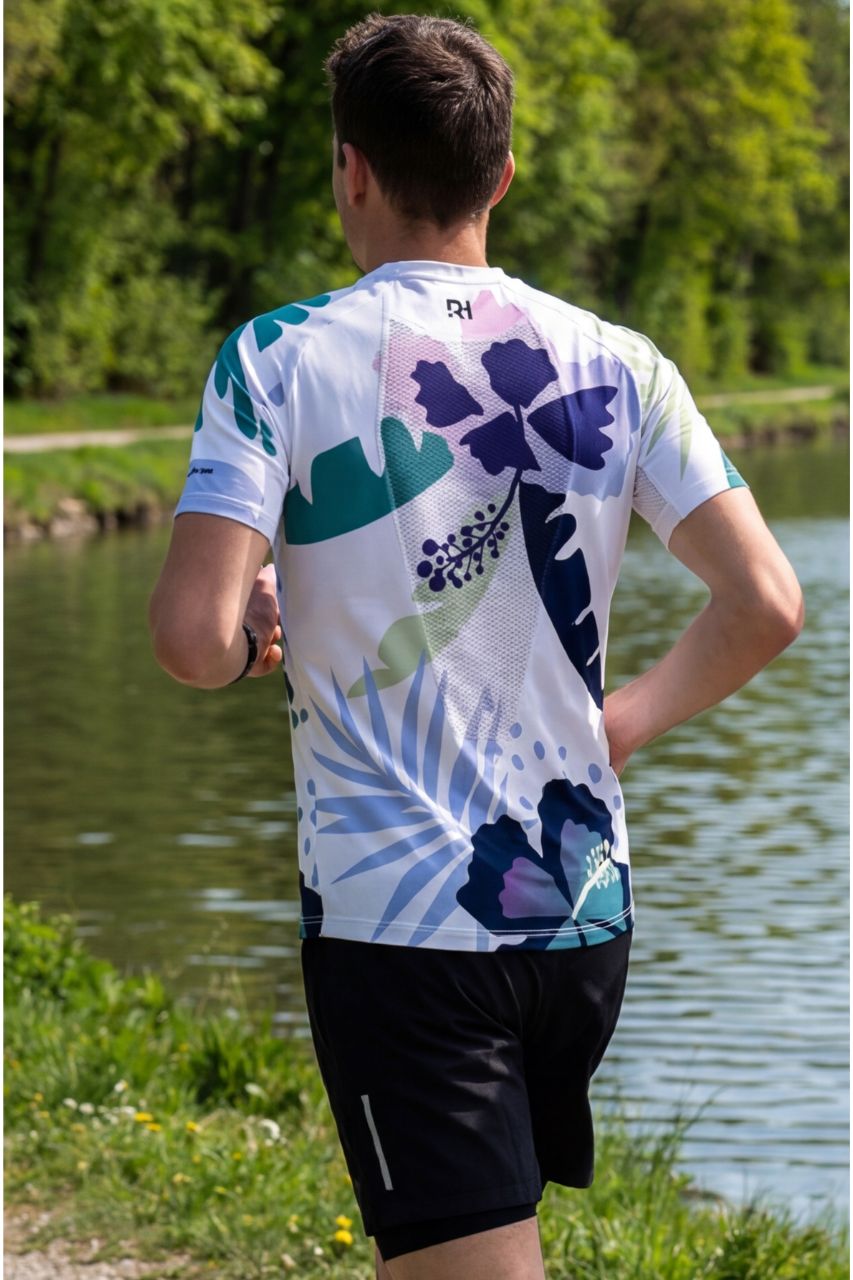 Surpas Pace Laufshirt Tropical Leaf - Limited Edition
