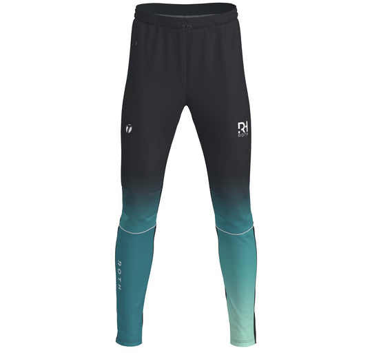 Trainingshose Roth schwarz-blau