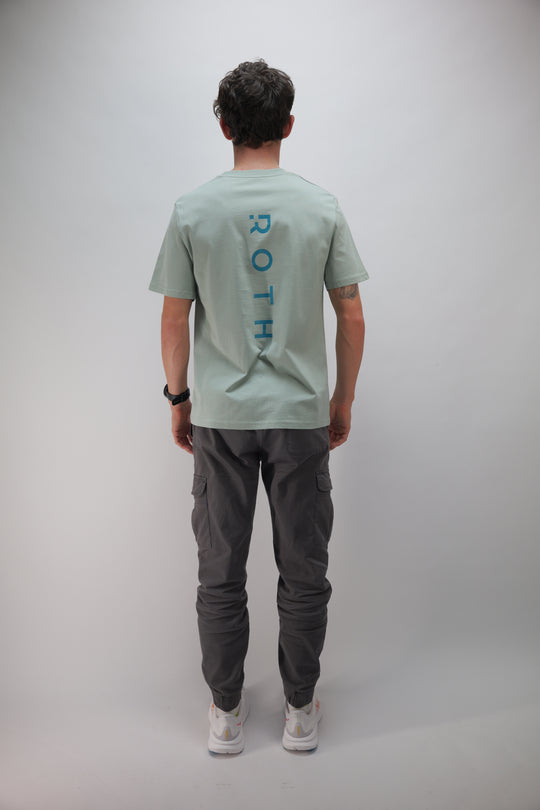 Unisex Casual T-Shirt ROTH Color Line grün - Klassischer Look mit dem ROTH Aufdruck