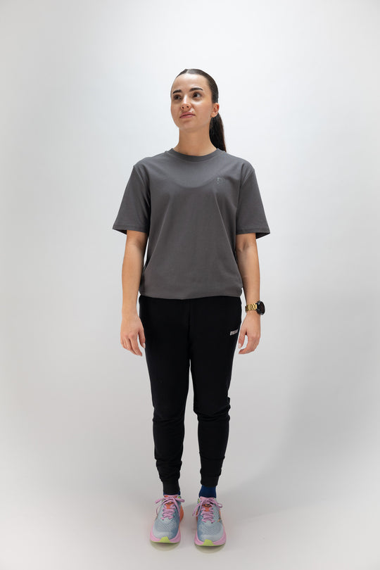 Unisex Casual T-Shirt ROTH Color Line grau - Klassischer Look mit dem ROTH Aufdruck