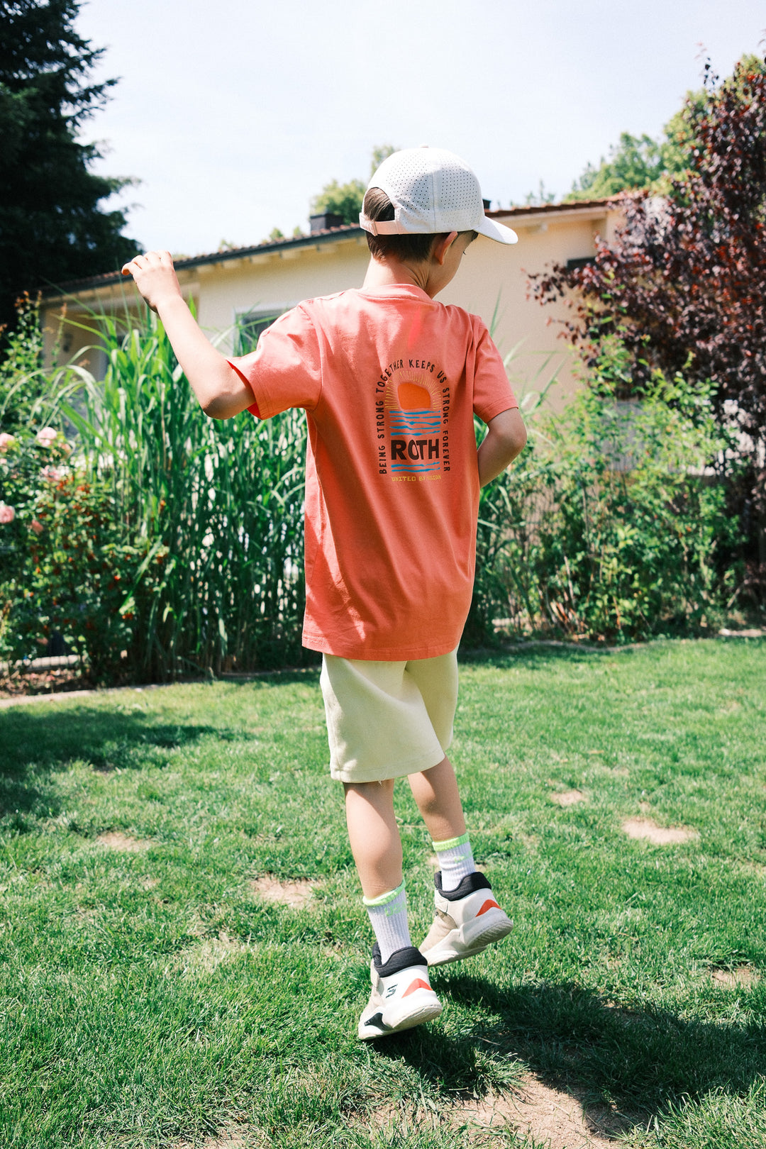 Kids T-Shirt orange Roth