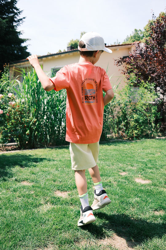 Kids T-Shirt orange Roth