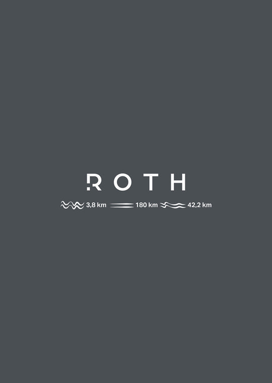 Poster Roth Grau