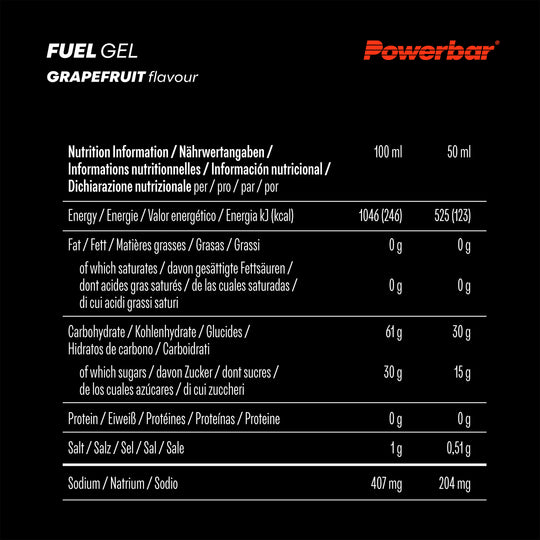 Powerbar Fuel Gel Grapefruit (4x)