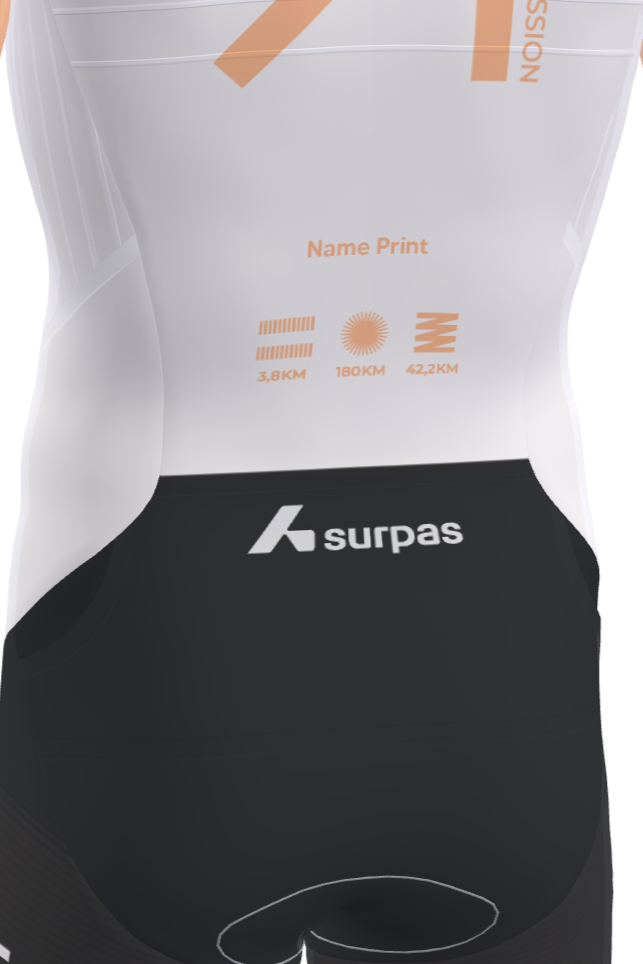 Surpas Aero 4.0 Tri Speedsuit LD RACING ROTH - customized