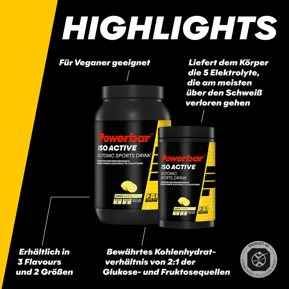 Powerbar Iso Active lemon