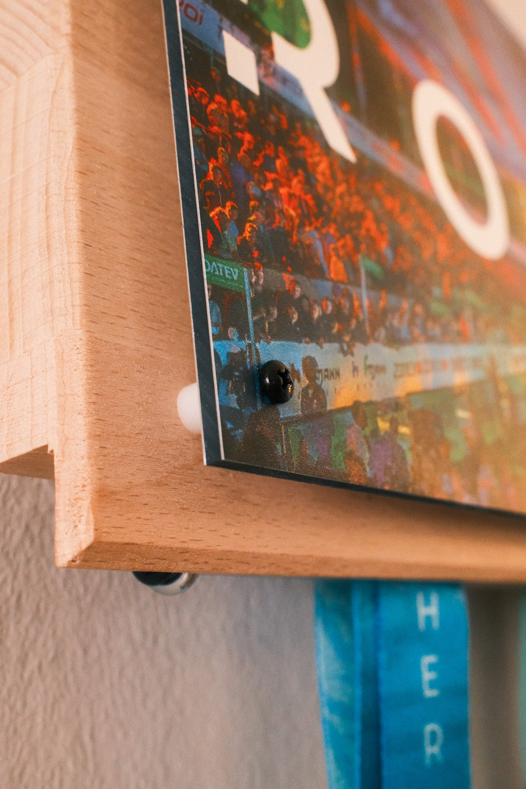 Medaillenboard "Lasershow – DATEV Challenge Roth"