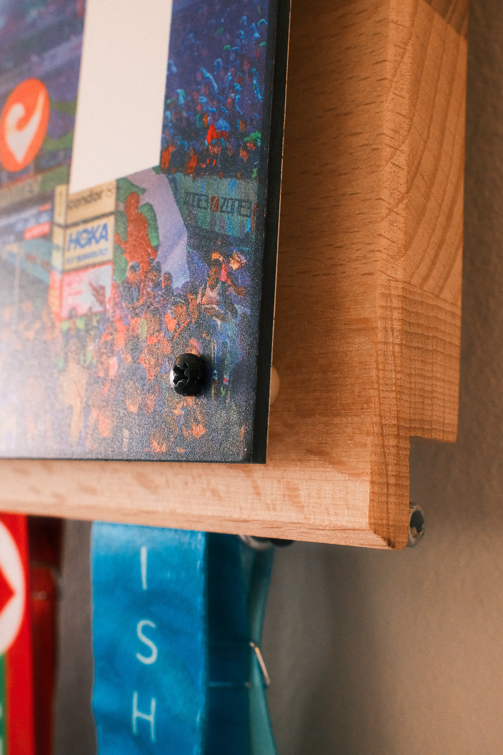 Medaillenboard "Lasershow – DATEV Challenge Roth"