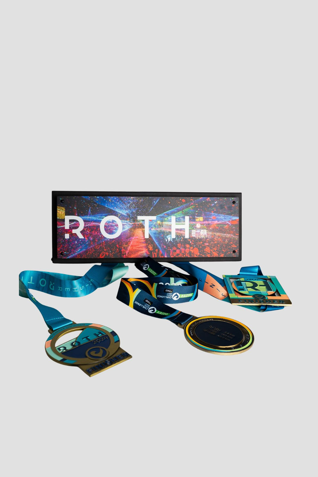 Medaillenboard Lasershow ROTH