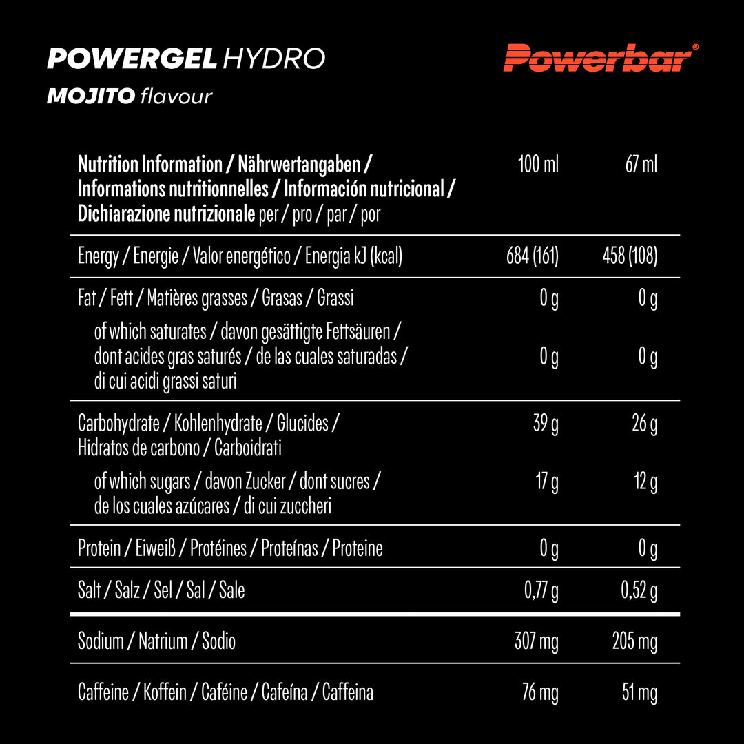 Powerbar PowerGel Hydro (24x)