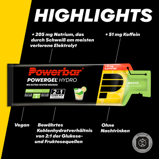 Powerbar PowerGel Hydro (24x)
