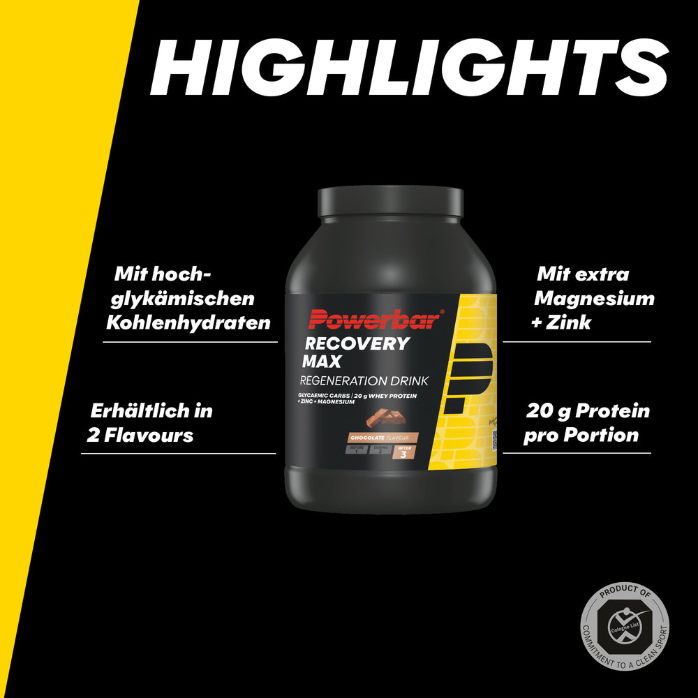 Powerbar Recovery Max Chocolate (1144gr)