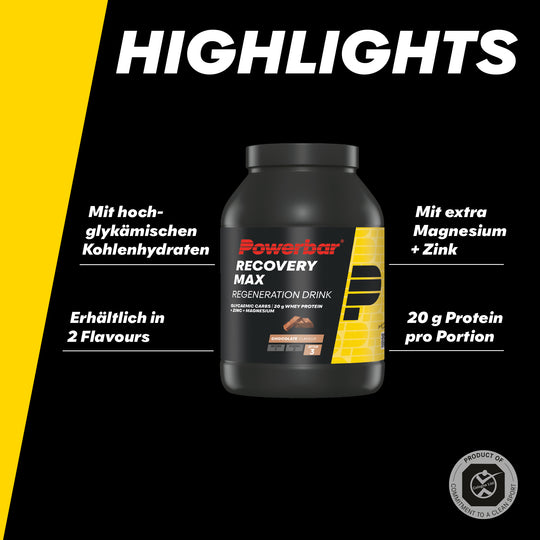 Powerbar Recovery Max Chocolate (1144gr)