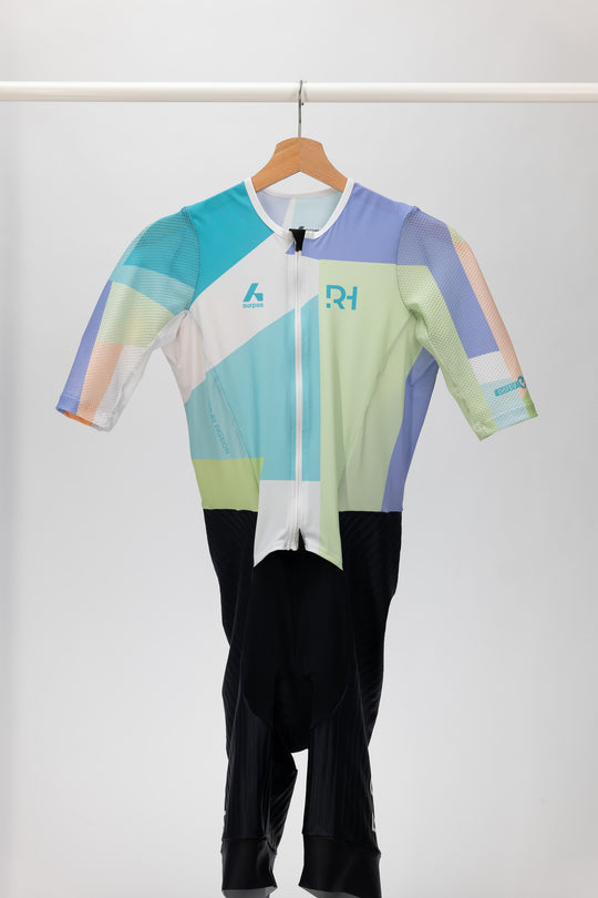 Surpas Aero 4.0 Tri Speedsuit United by Passion bunt-schwarz