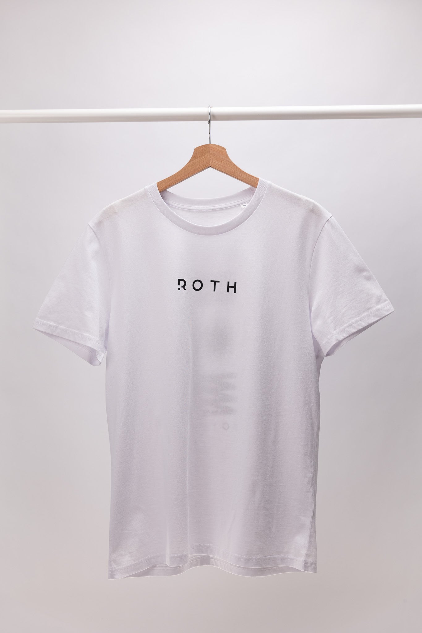 T-Shirt weiß Sunset Ride schwarz Roth Schriftzug Vorderseite