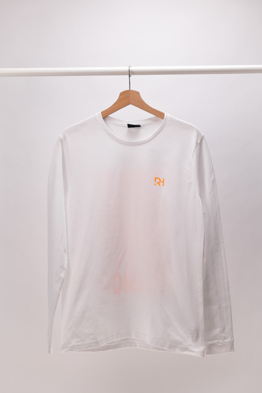 Unisex Casual Longsleeve Lasershow Neon Orange