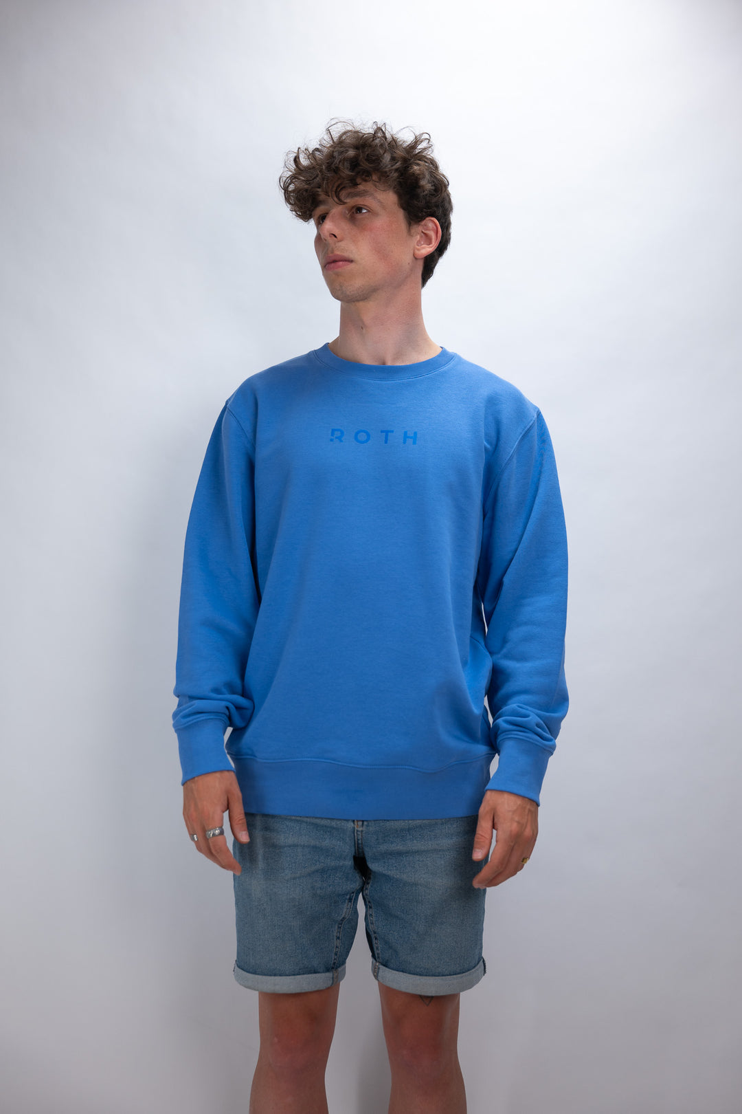 Unisex Casual Sweater Heuberg Blue