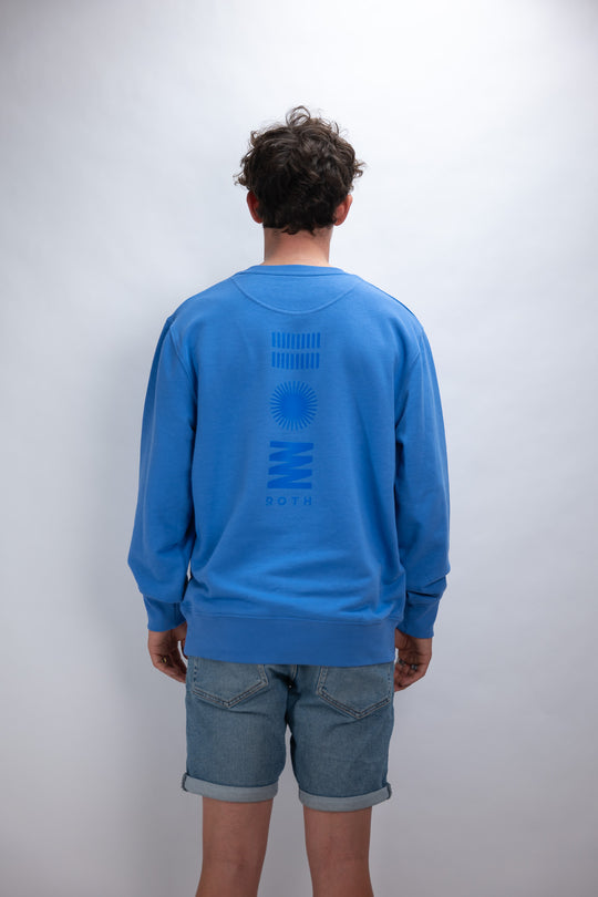 Unisex Casual Sweater Heuberg Blue