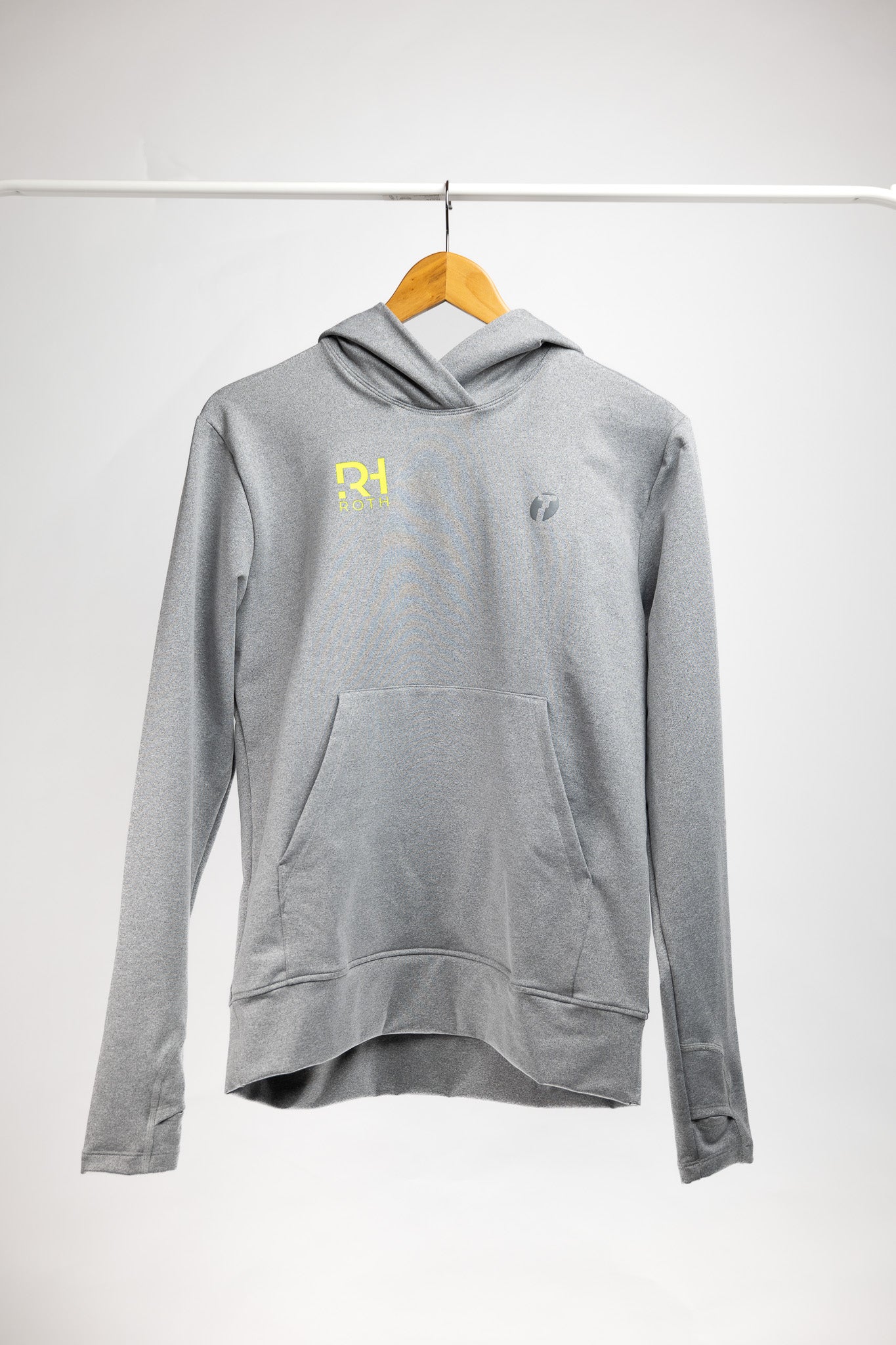 Roth Hoodie grau
