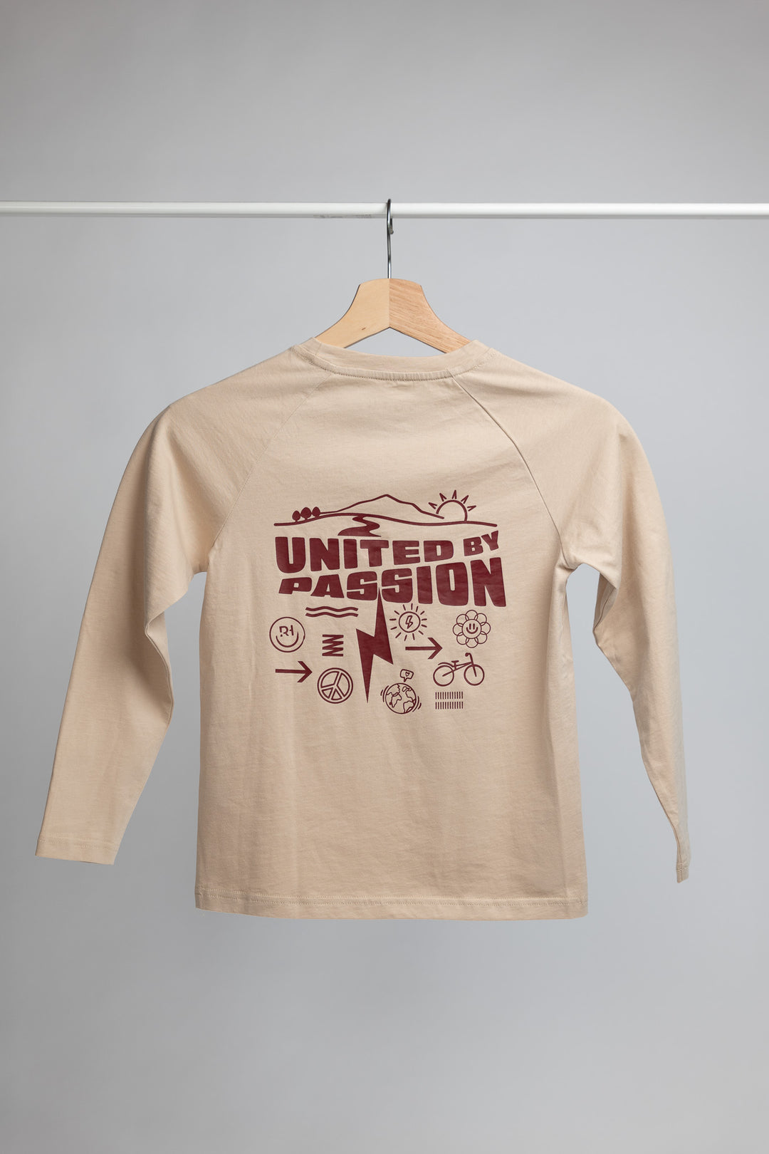 Kids Casual Long Sleeve “United by Passion”