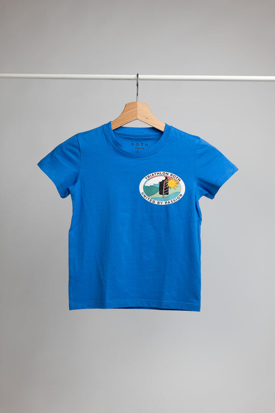 Kids Casual T-Shirt "Triathlon Landscape"