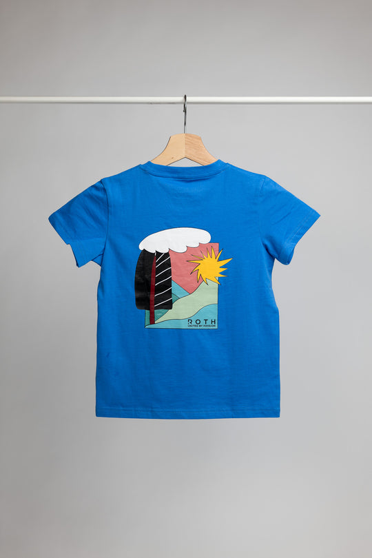 Kids Casual T-Shirt "Triathlon Landscape"