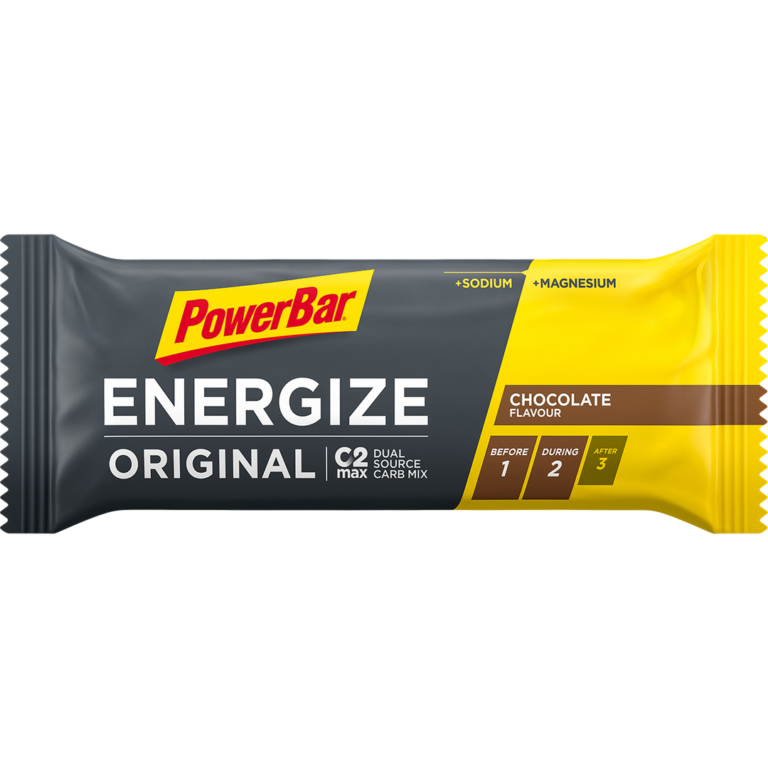 Powerbar Energize Original 5 Stück - Energieriegel mit Schokoladengeschack