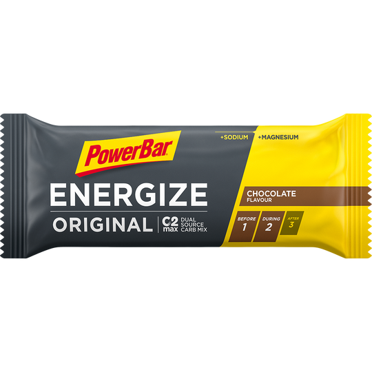 Powerbar Energize Original 5 Stück - Energieriegel mit Schokoladengeschack