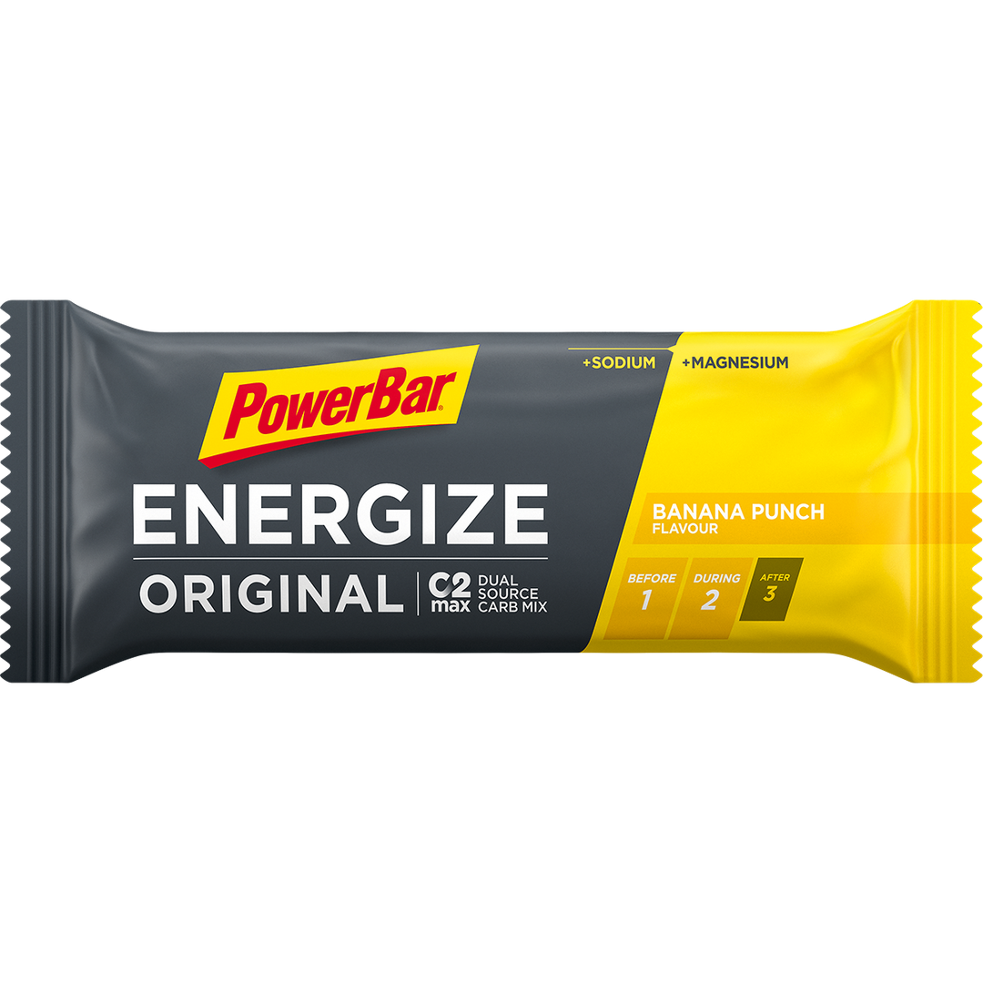 Powerbar Energize Original 5 Stück - Energieriegel mit Bananengeschack