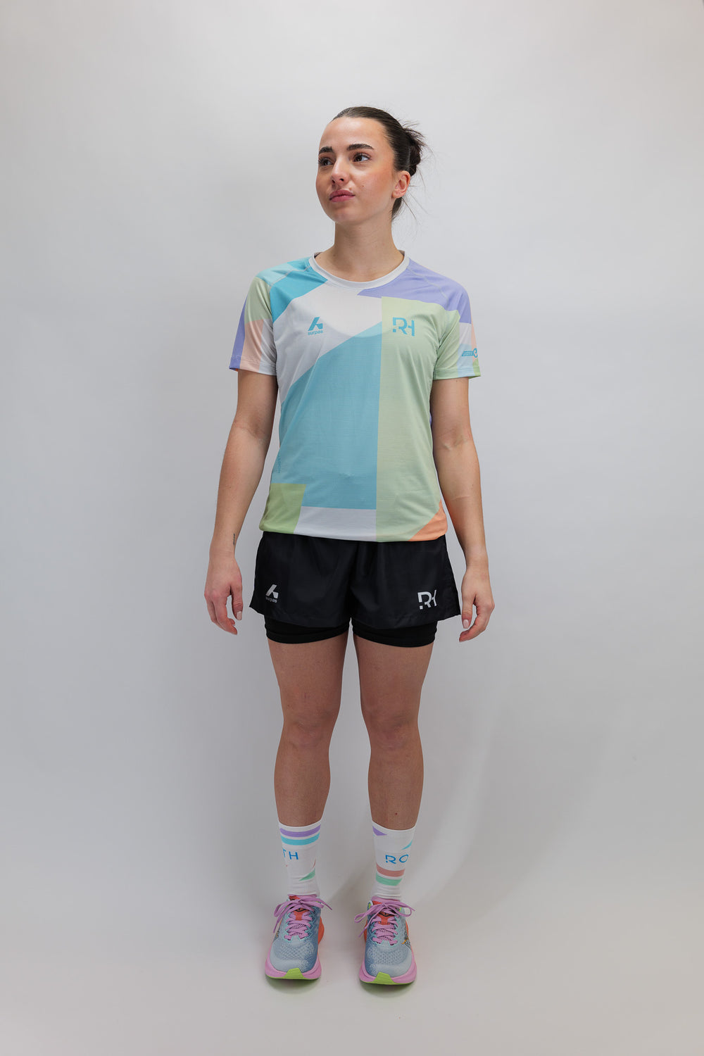 Surpas Laufshirt bunt front