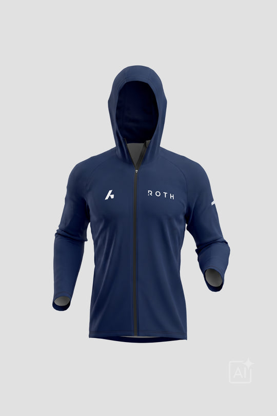 ROTH x surpas Flex 4.0 Hoodie Unisex C27 Dunkelblau