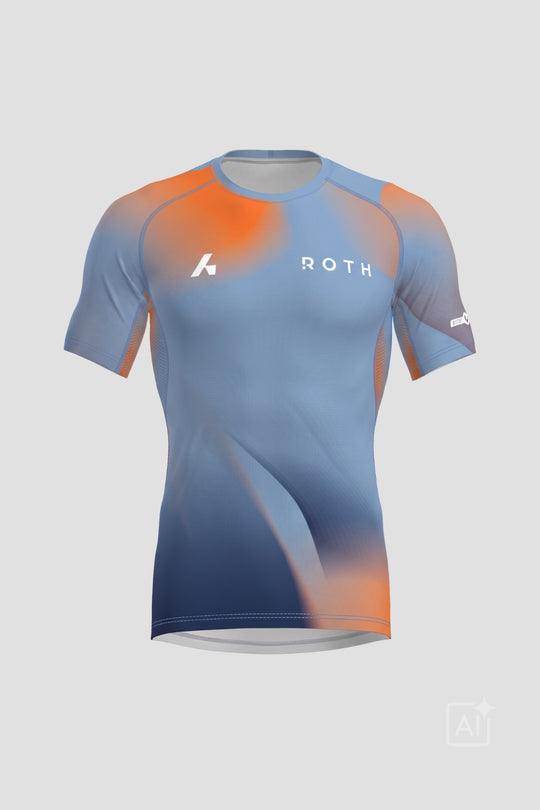 ROTH x surpas Pace Laufshirt Unisex C27 Sunrise