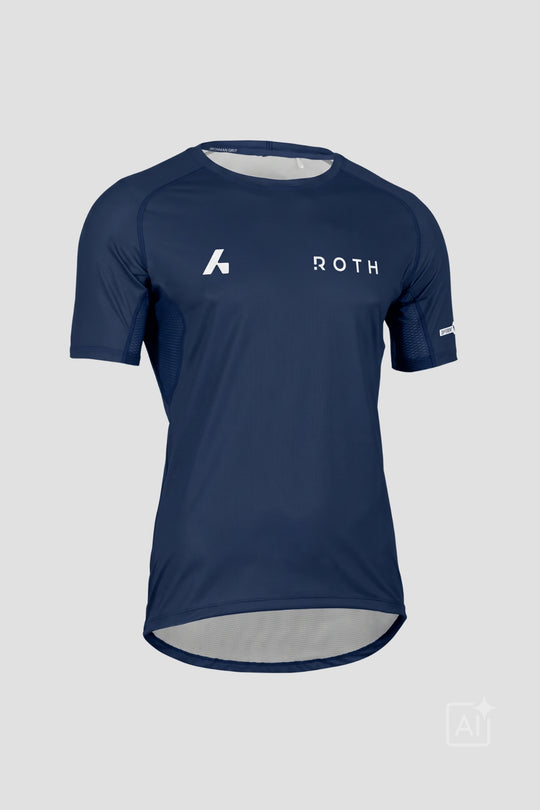 ROTH x surpas Pace Laufshirt Wmn C27 Dunkelblau