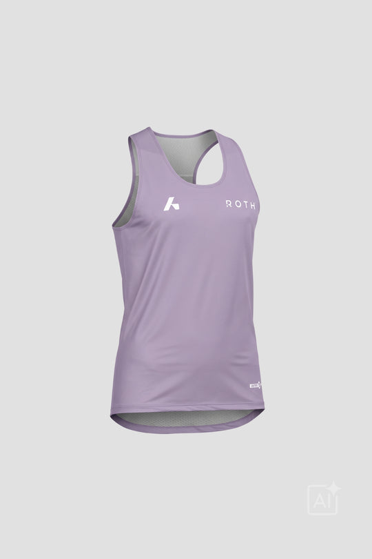 ROTH x surpas Pace Singlet Unisex C27 Lavendel