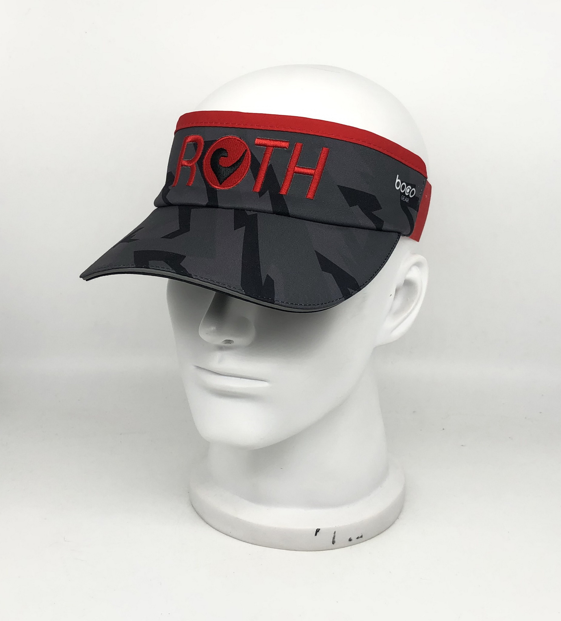 boco GEAR 360° Visor® Challenge Roth grey/red