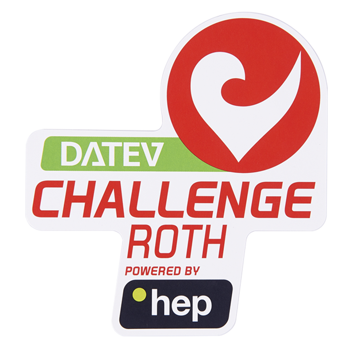 Sticker DATEV Challenge Roth powered by hep big