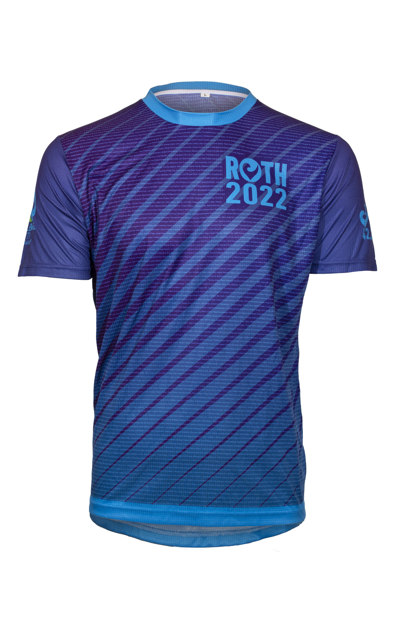 The official Challenge Roth Nameshirt 2022