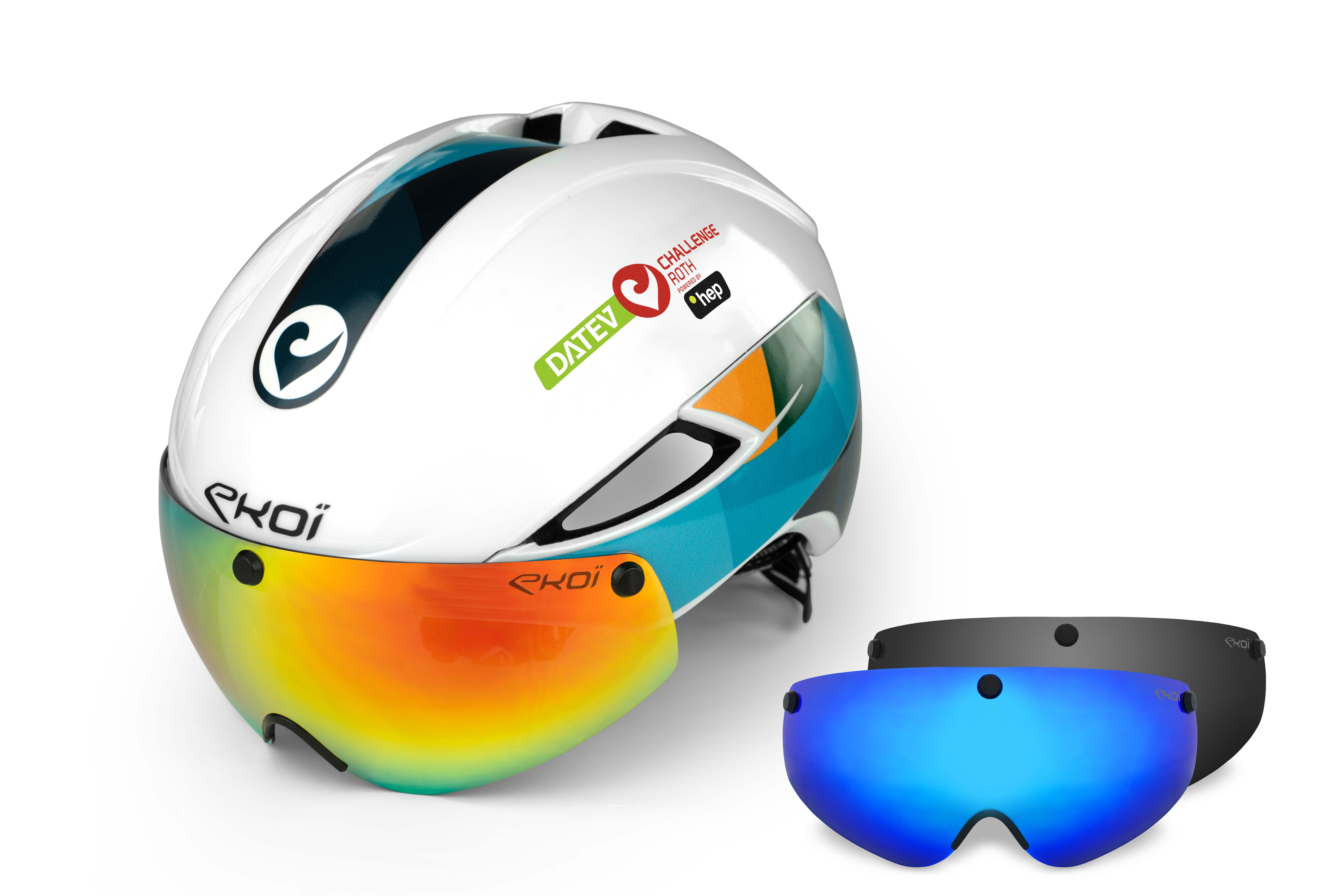 EKOI Aero AR 16 helmet CHALLENGE ROTH edition 